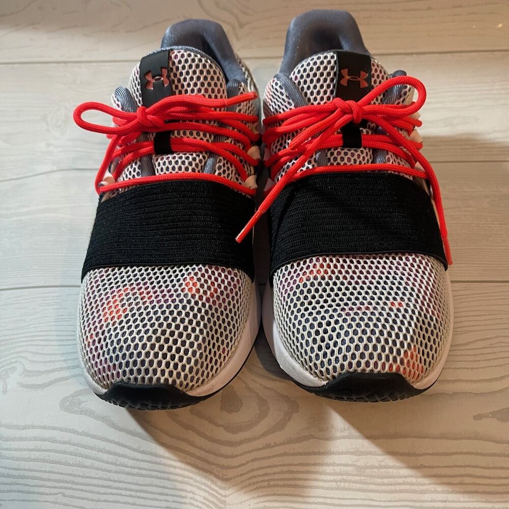 Under Armour Athletic Shoes with Red and Black Accents - Picture 4 of 9